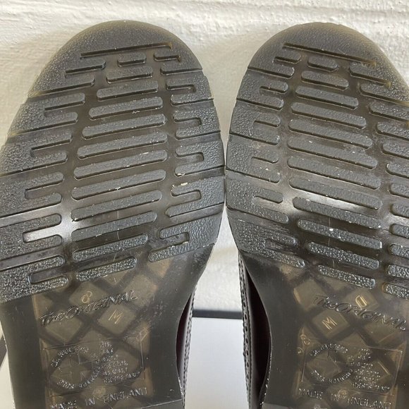 90s Vintage MADE IN ENGLAND Dr. Martens 16500 Brogues Wingtip Oxford US 9 Womens - Picture 11 of 13